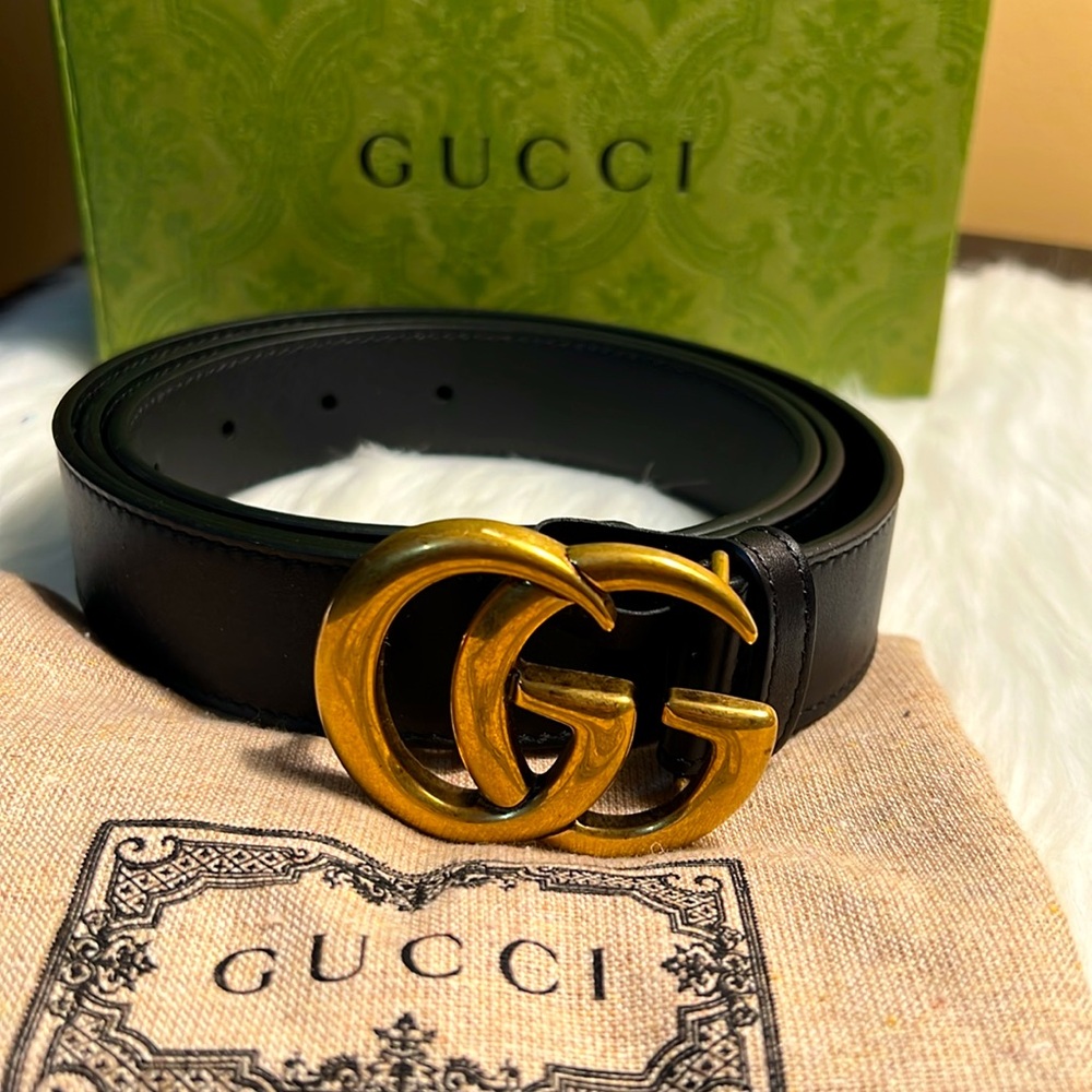 🔥 💯 Authentic Gucci Marmont Belt